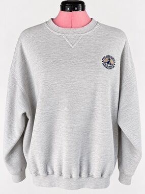 Vintage IZOD Club Pebble Beach National Pro-Am Golf Crewneck Sweatshirt Gray